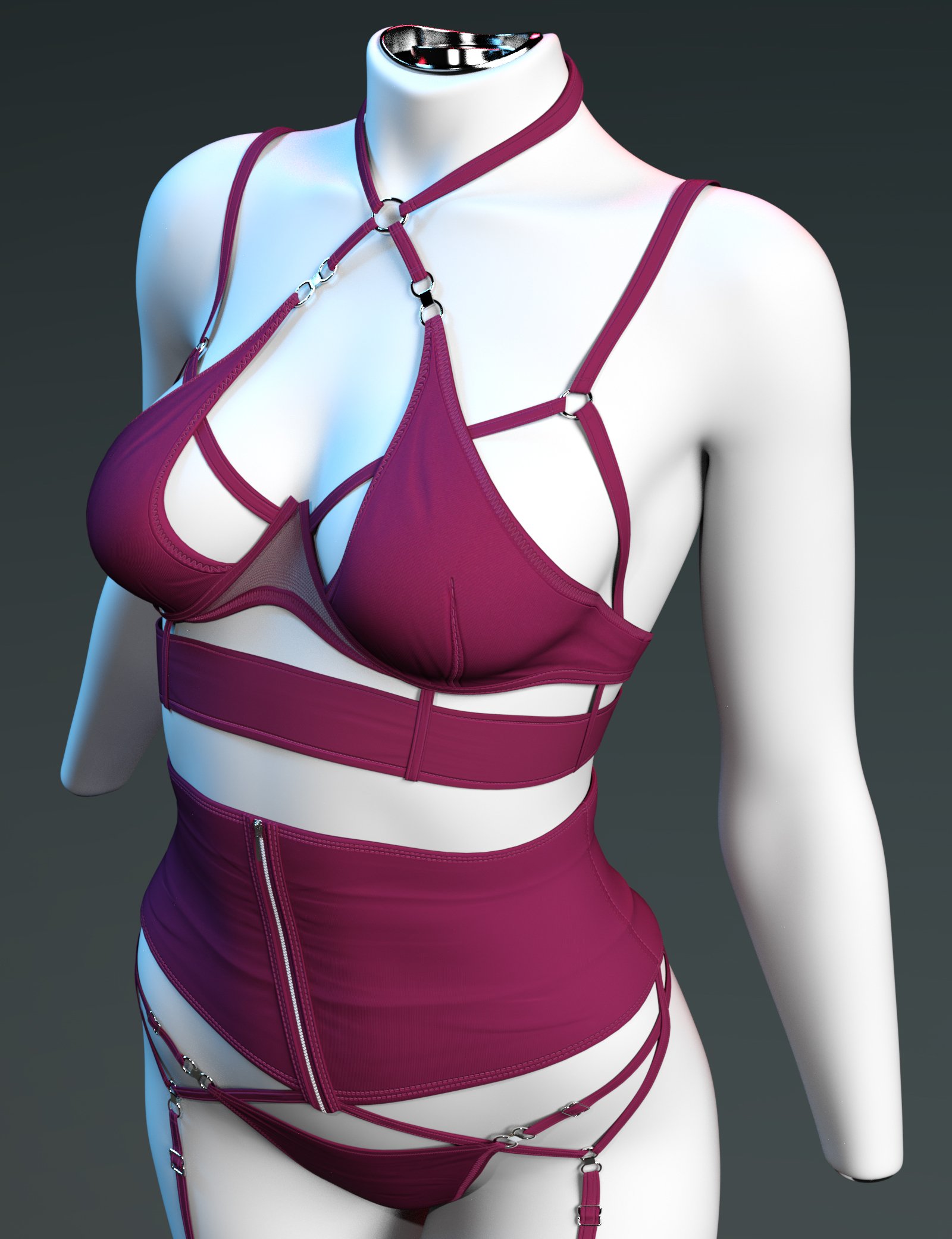 X Fashion Love Lingerie For Genesis 9 Daz 3D