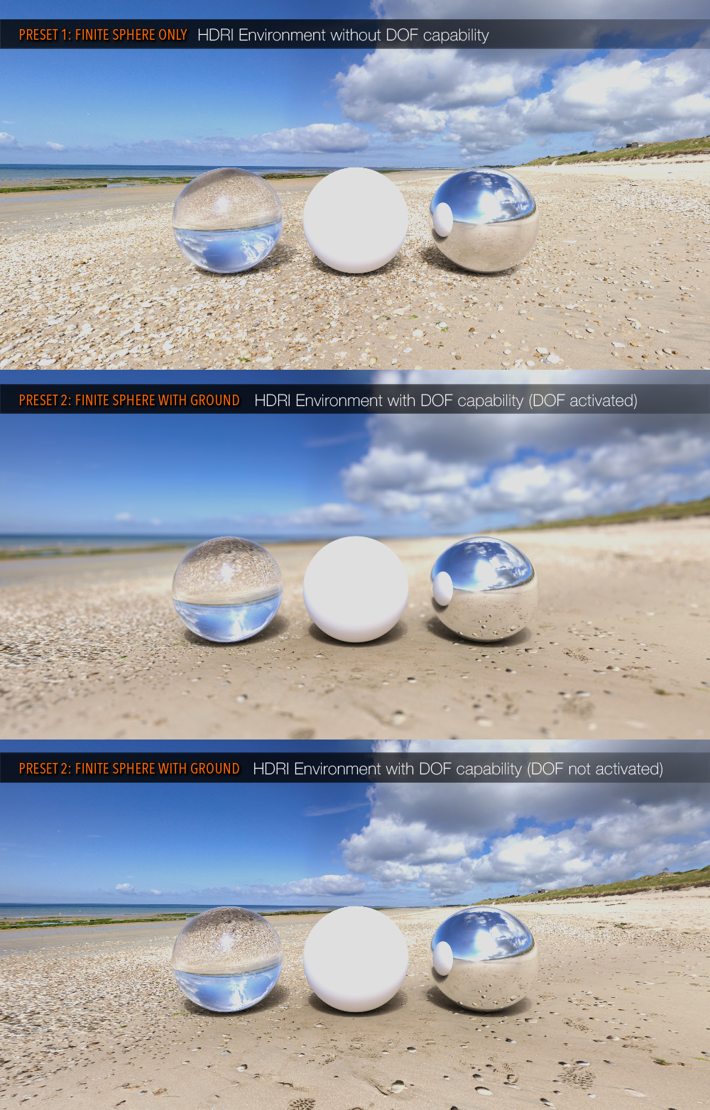 UltraHD IRAY HDRI With DOF Sunny Beaches Pack 3 Daz 3D