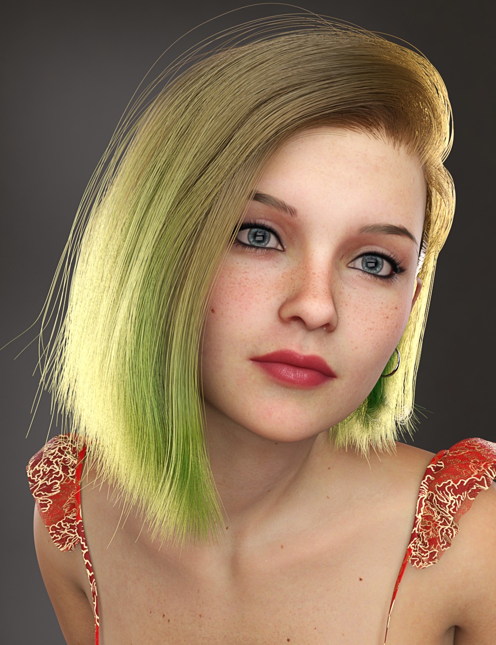 Dforce Cs Valentine Hair For Genesis And Female Daz D