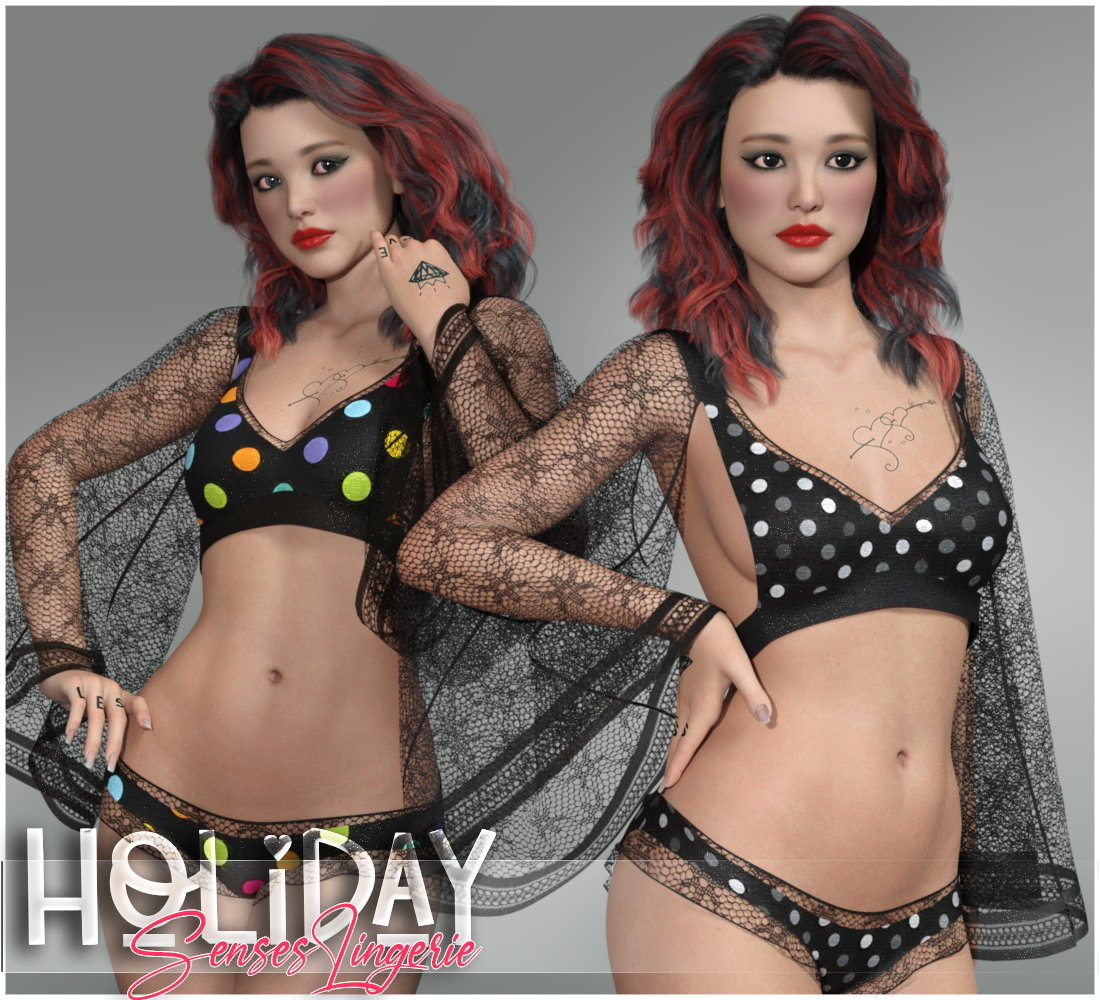 Holiday Senses Lingerie G F Daz D