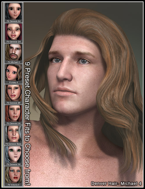 Denver Hair Daz 3D