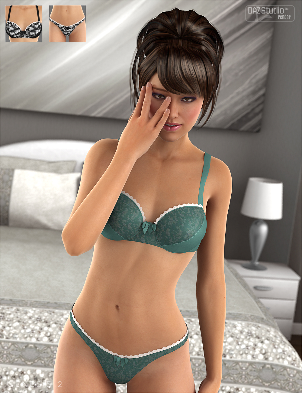 Textures For Secrets Lingerie Daz D