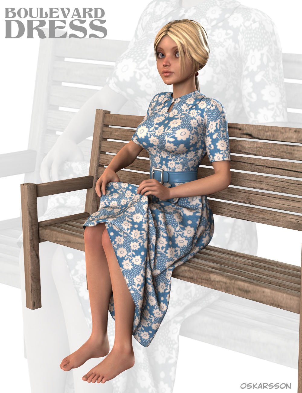 Boulevard Dress For Genesis 2 Female S Daz 3D