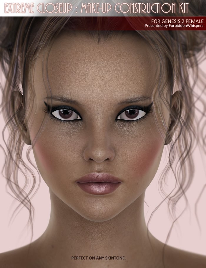 Extreme Closeup Makeup For Genesis Female S Daz D