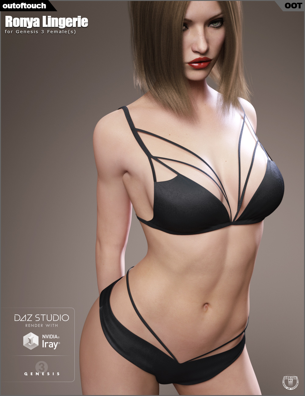 Ronya Lingerie For Genesis Female S Daz D