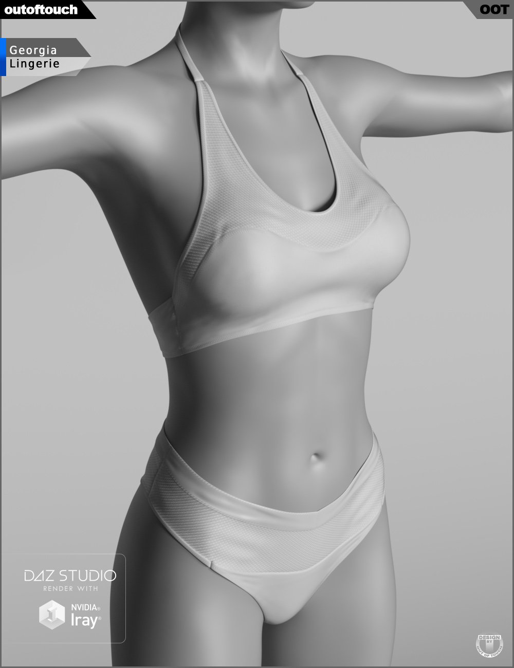 Georgia Lingerie For Genesis 3 Female S Daz 3D