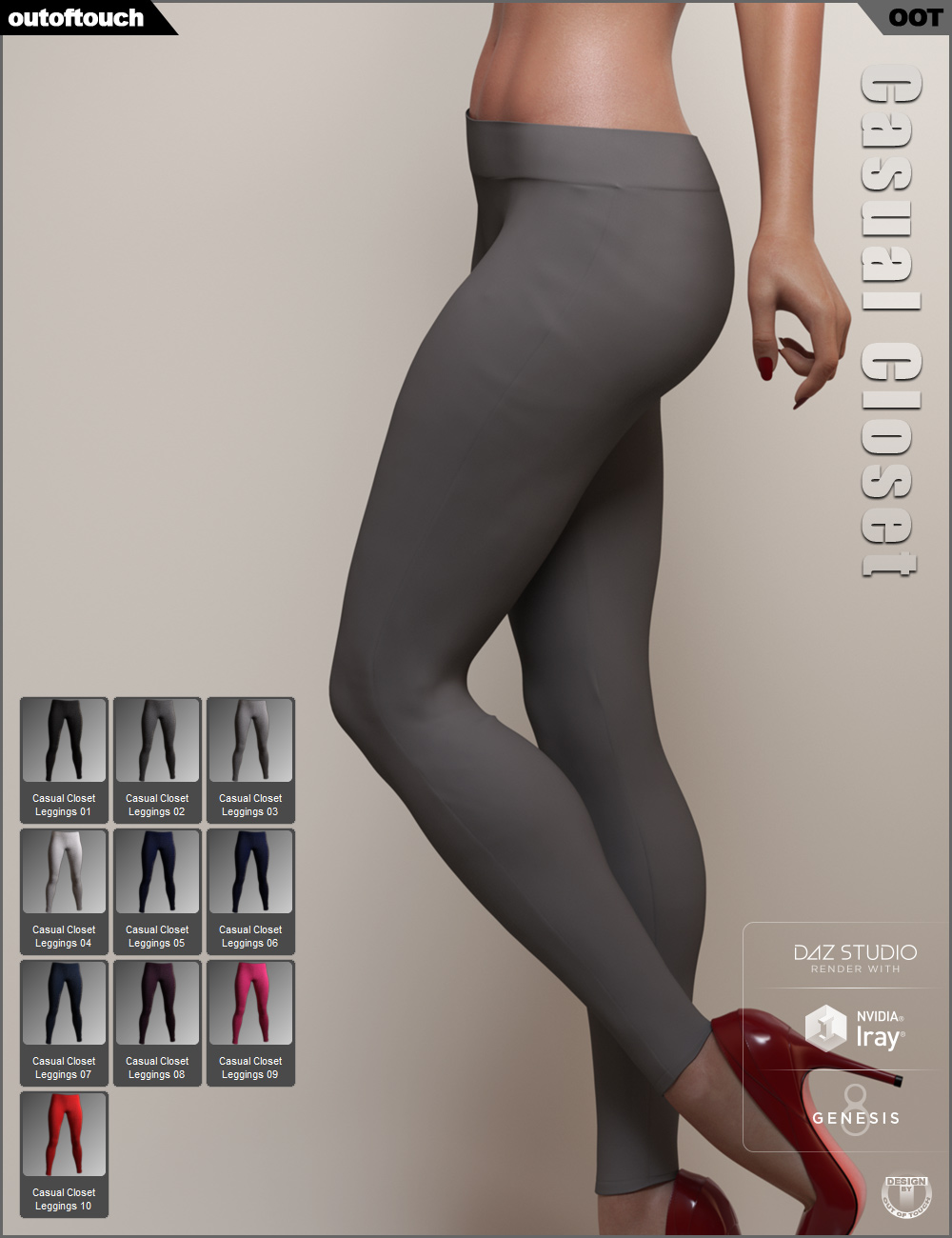 Dforce Casual Closet For Genesis Female S Daz D