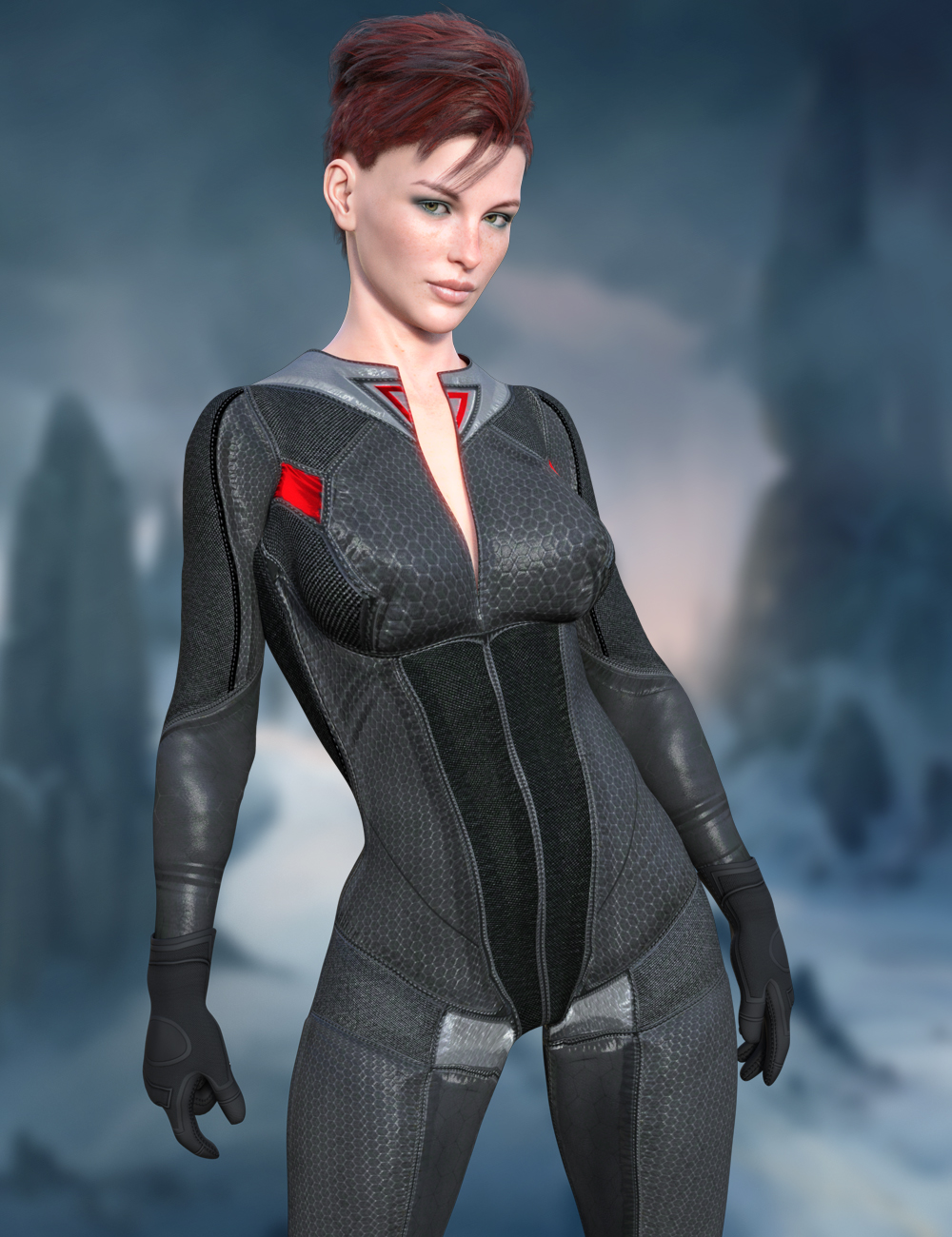 X Fashion Sci Bodysuit For Genesis Female S Daz D