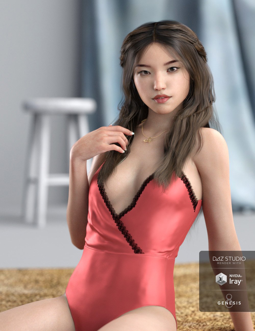 Hikaru Dforce Lingerie For Genesis Female S Daz D