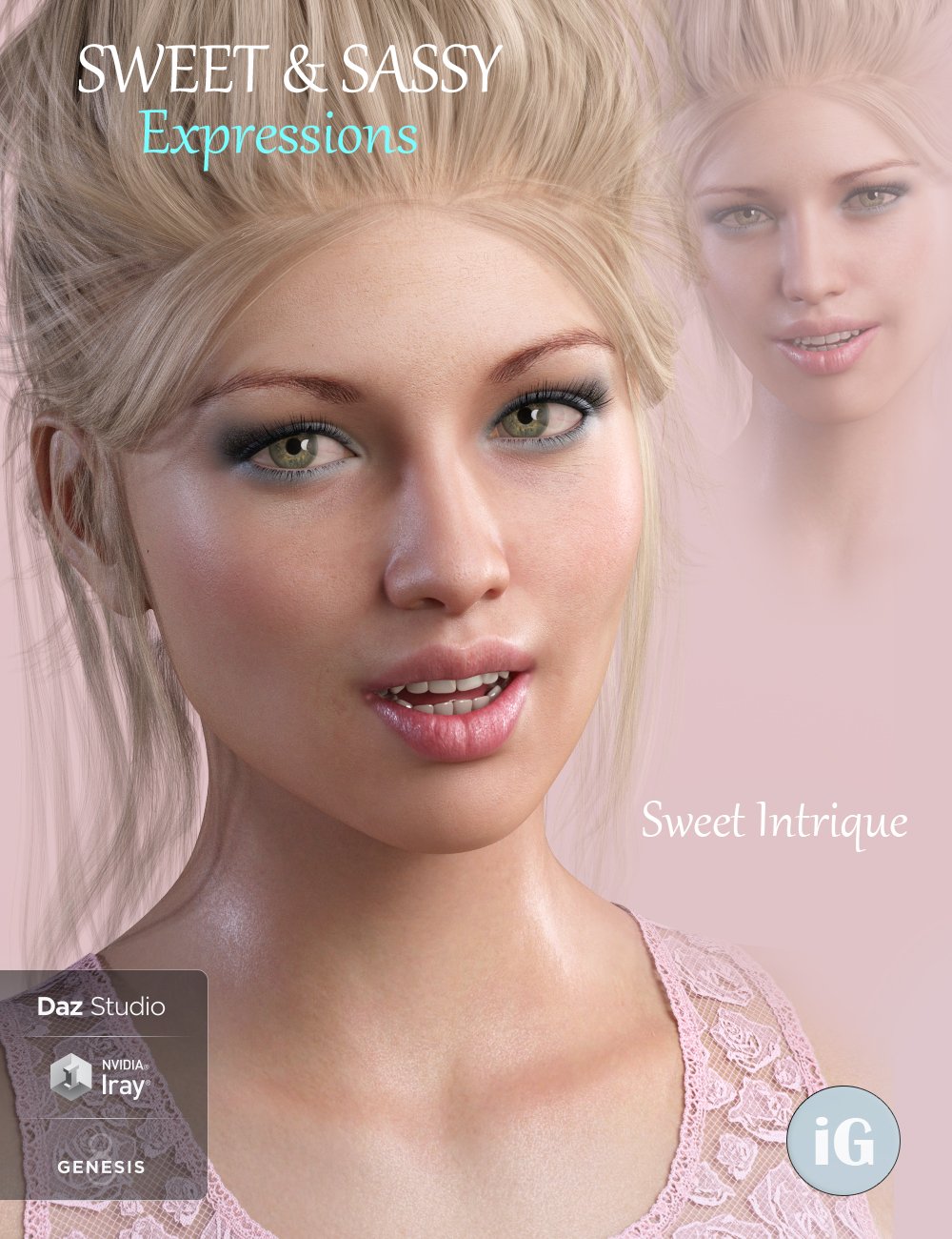 Ig Sweet Sassy Expressions For Genesis Female S Daz D