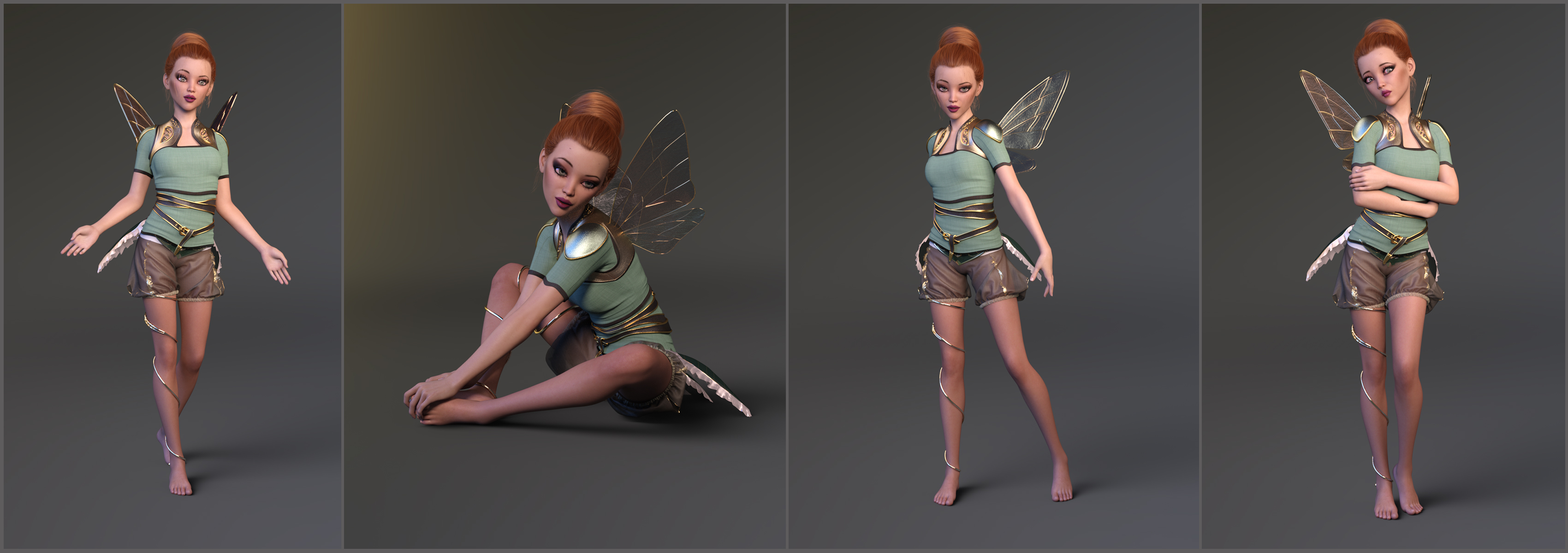 Z Magic Fairy Poses And Expressions For Rynne Daz D