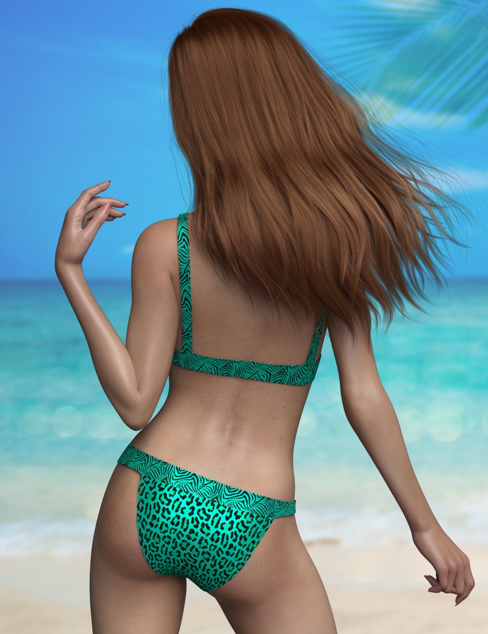 P D Portia And Her Bikini Outfit Bundle Daz D