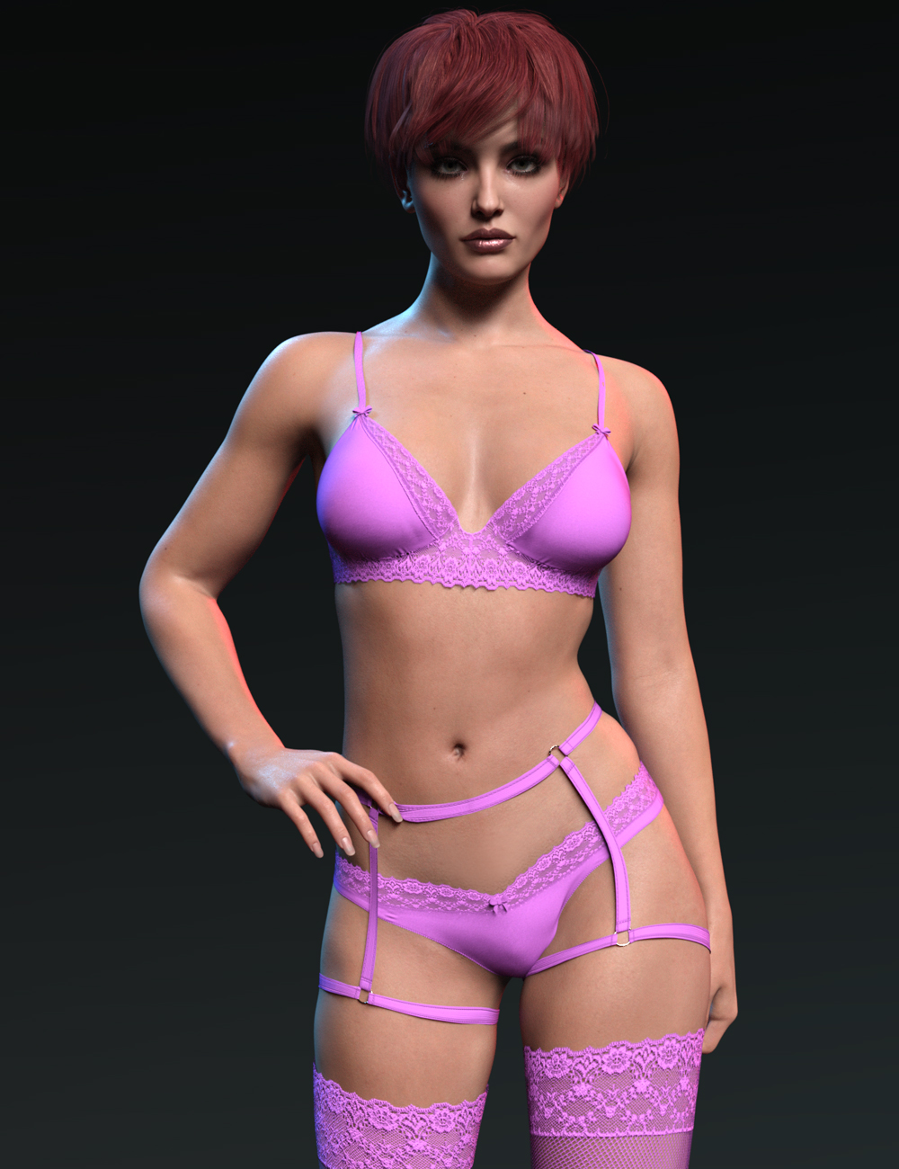 Timeless Lingerie Bundle Daz 3D