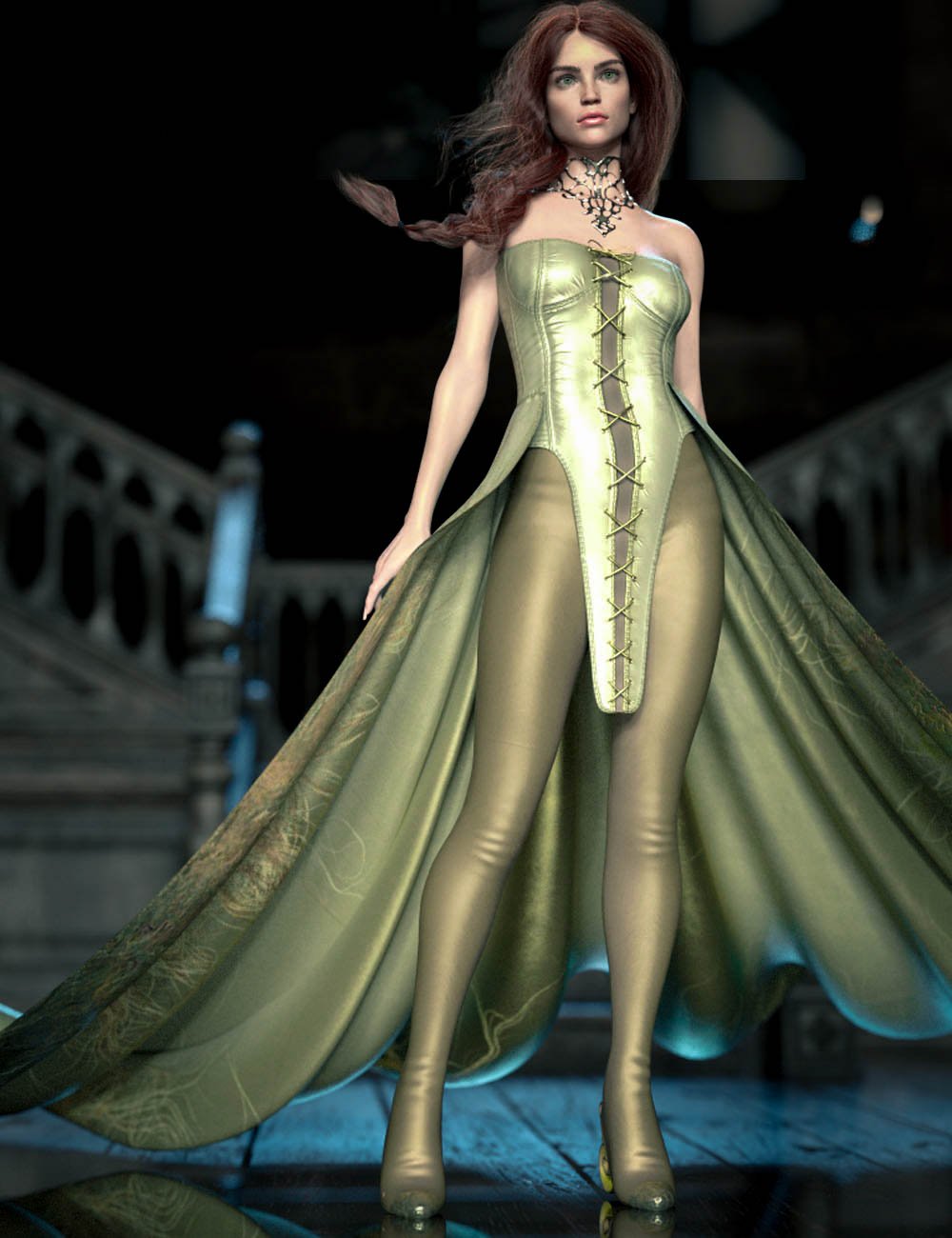 CB Sophia DForce Clothing Set For Genesis 8 And 8 1 Females Daz 3D