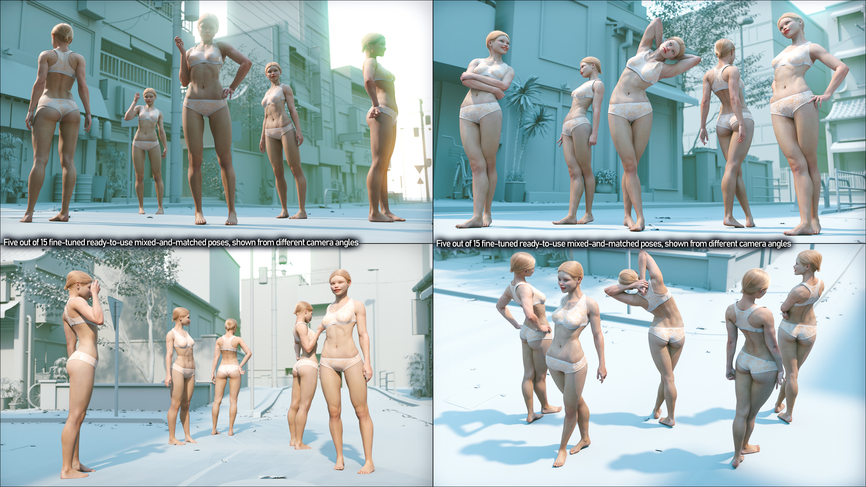 Charming Standing Poses Vol For Genesis And Females Daz D