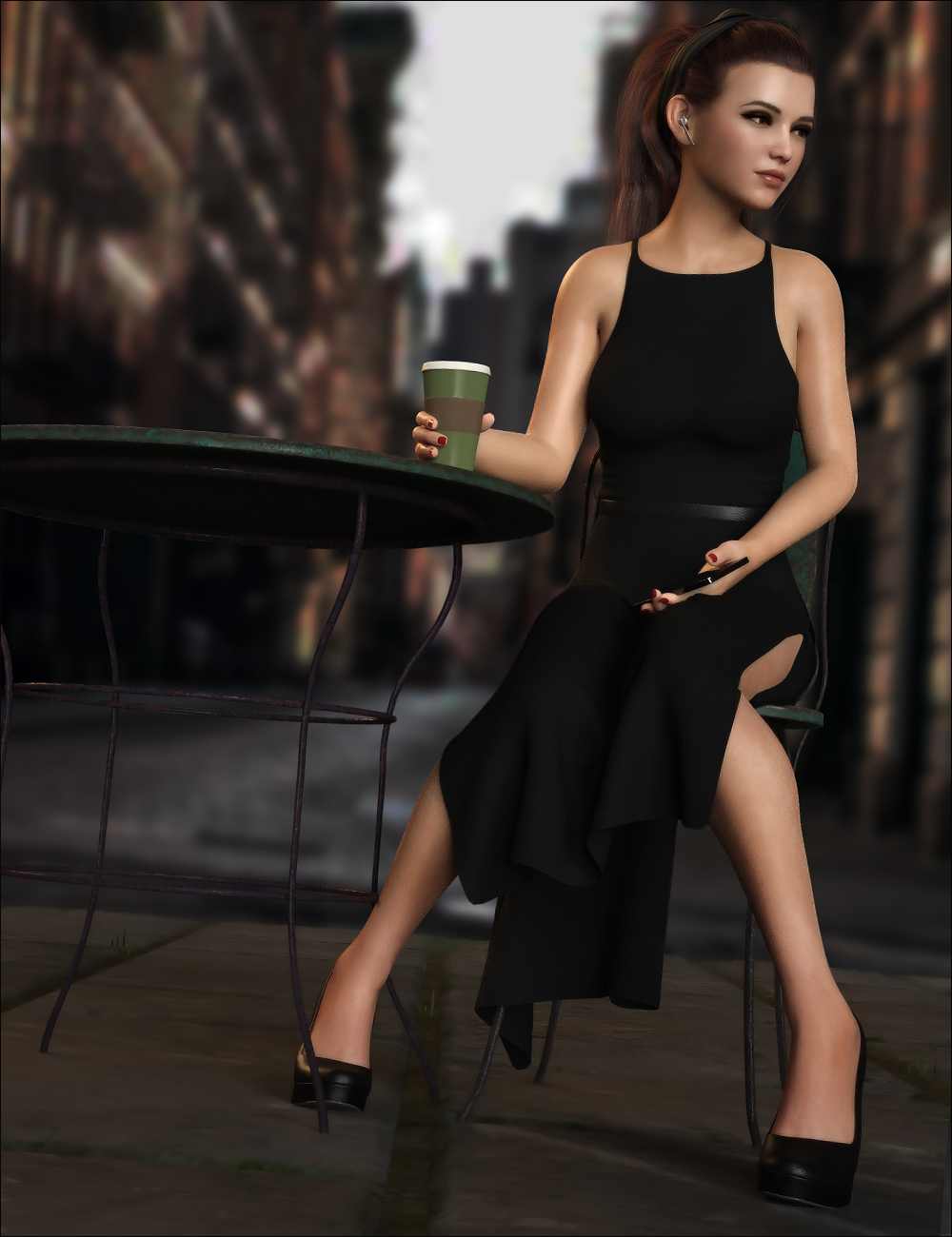 DForce Rush Hour Outfit For Genesis 8 And 8 1 Females Daz 3D