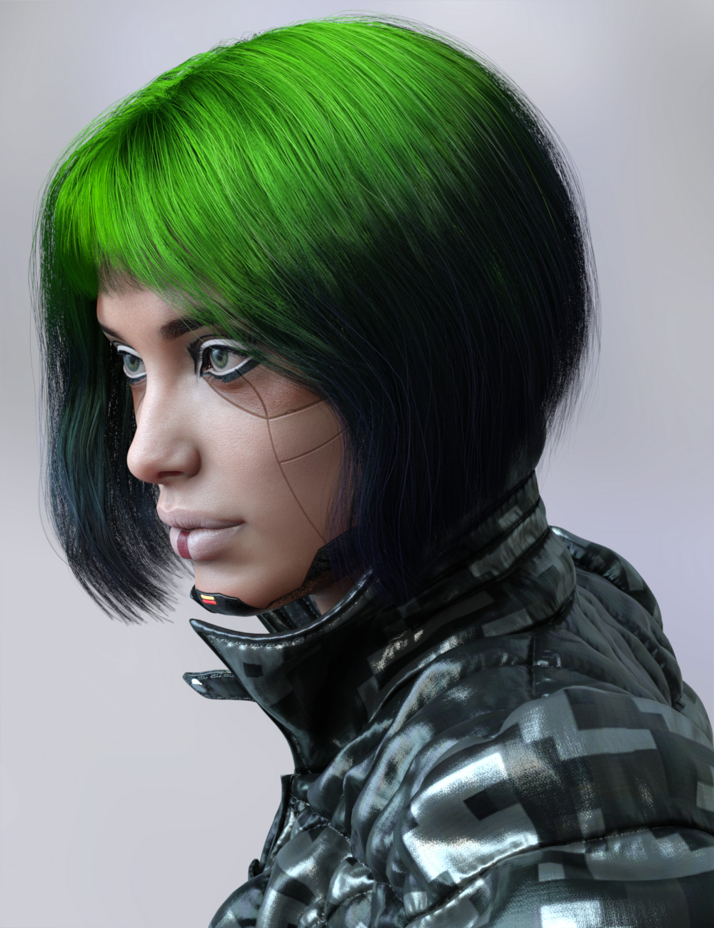 Mrl Paintbox For Dforce Casual Bob Hair For Genesis And Female