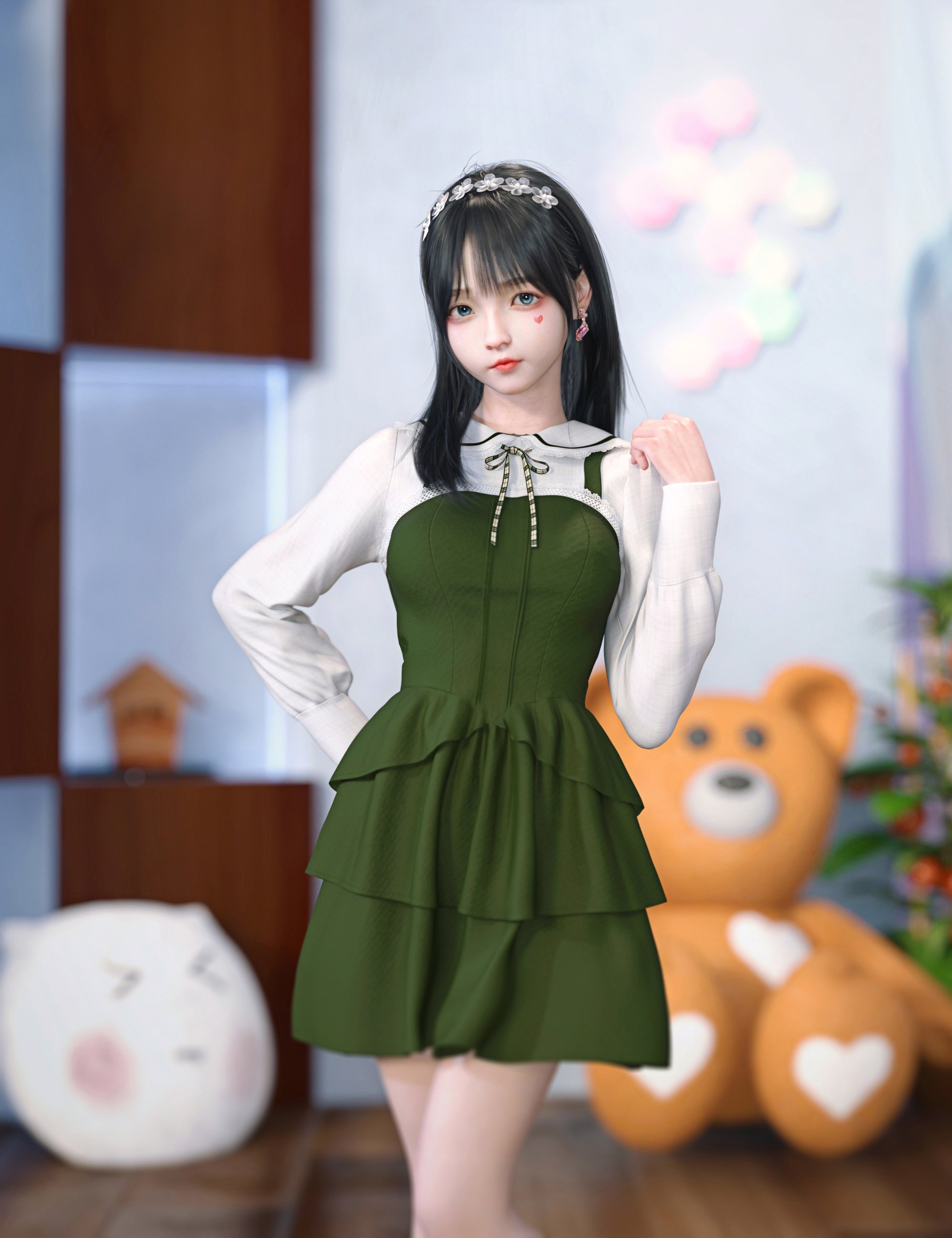 Dforce Su Cute Dress Bundle For Genesis And Daz D