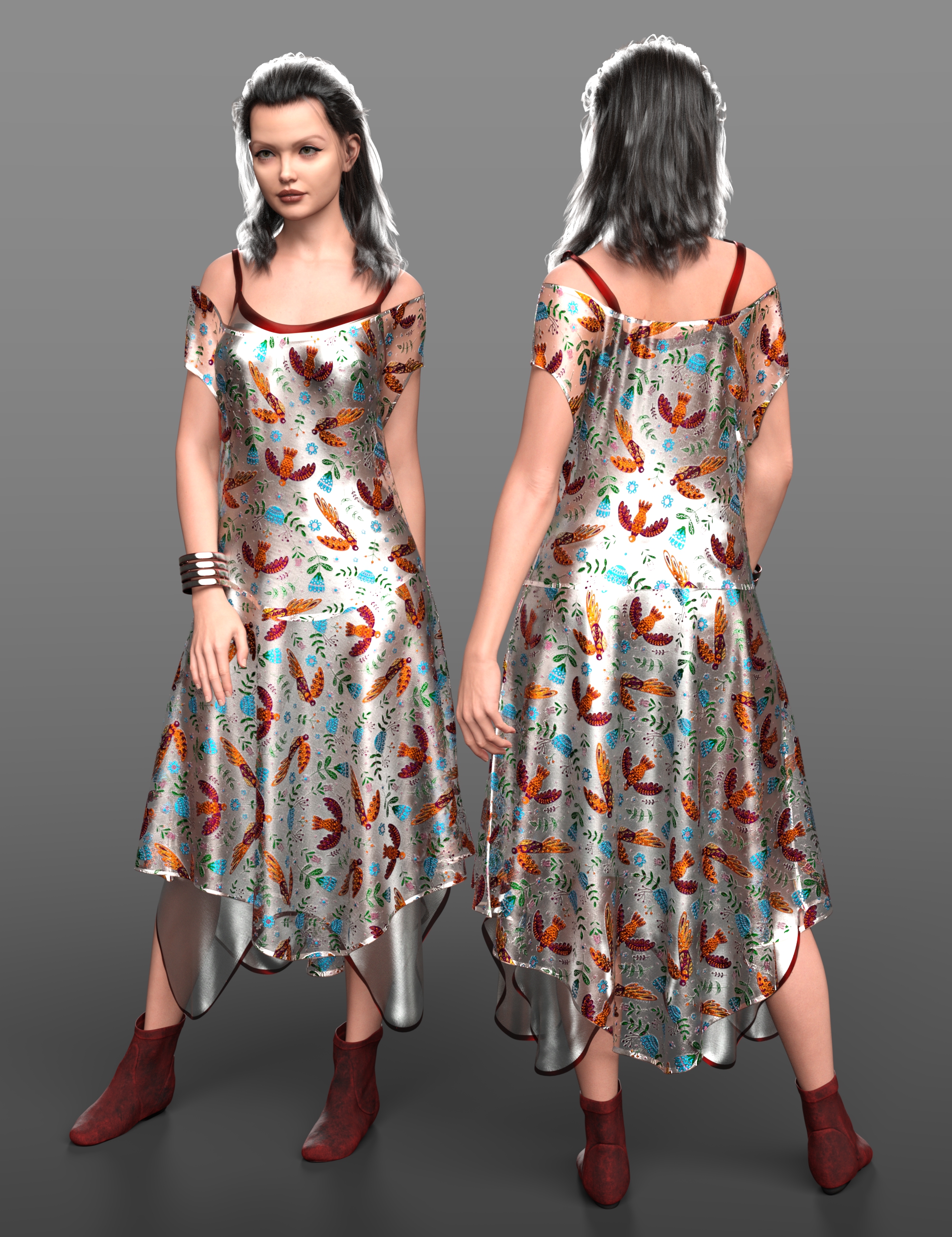 Versatility For Dforce Jane Outfit For Genesis Daz D