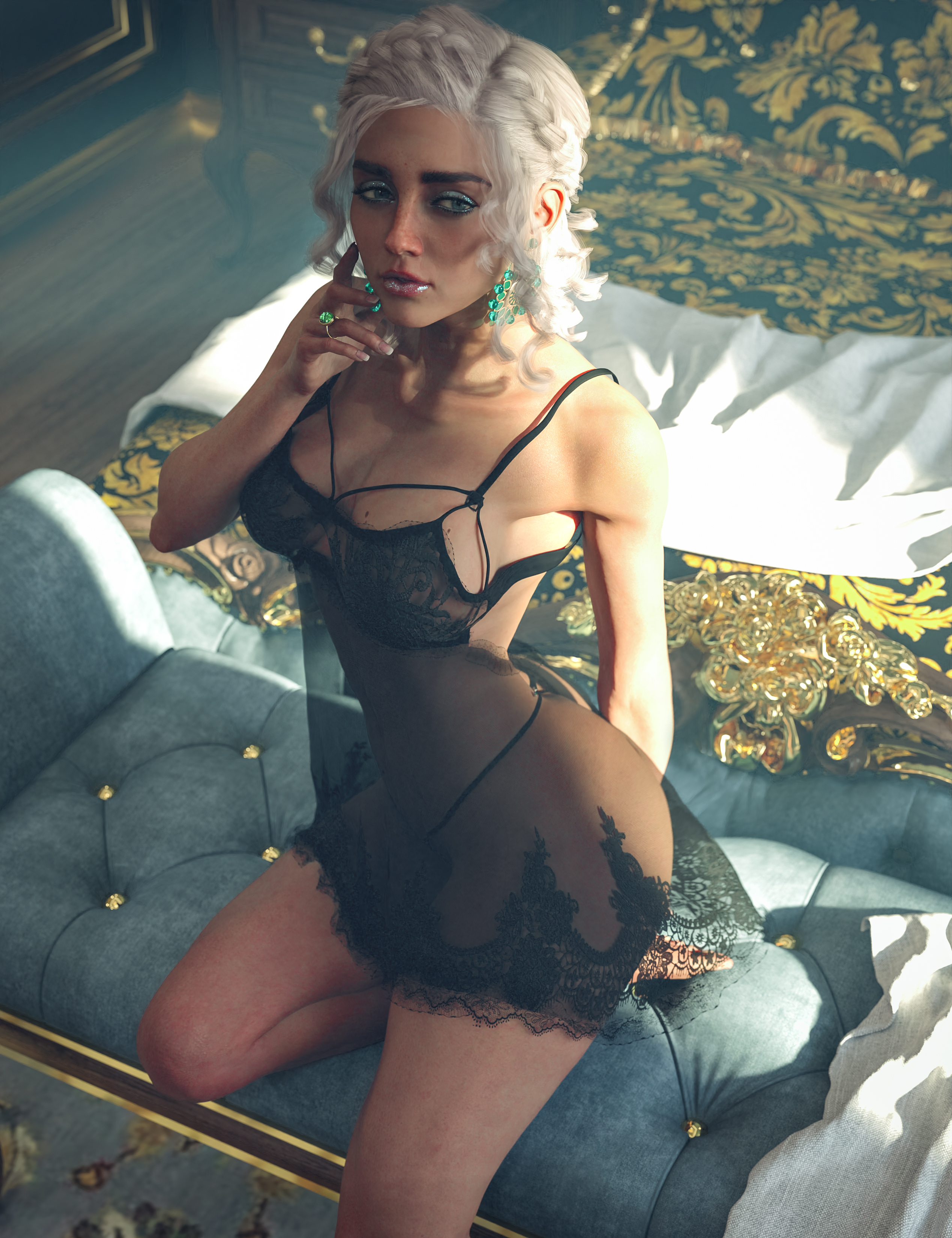 DForce Jessica Lingerie Outfit For Genesis 8 8 1 And 9 Daz 3D