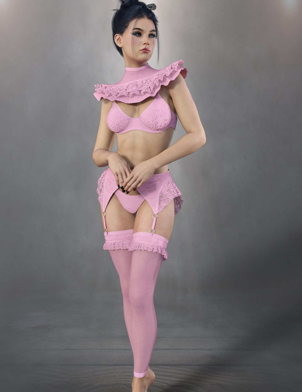 X Fashion Maitresse Lingerie For Genesis 9 Daz 3D