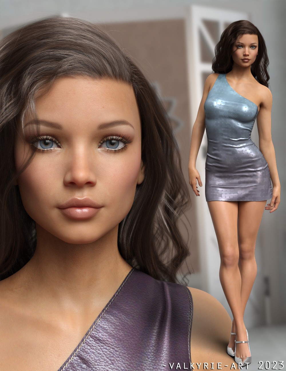 InStyle Girls Head And Body Morphs For G8F And G8 1F Vol 8 Daz 3D