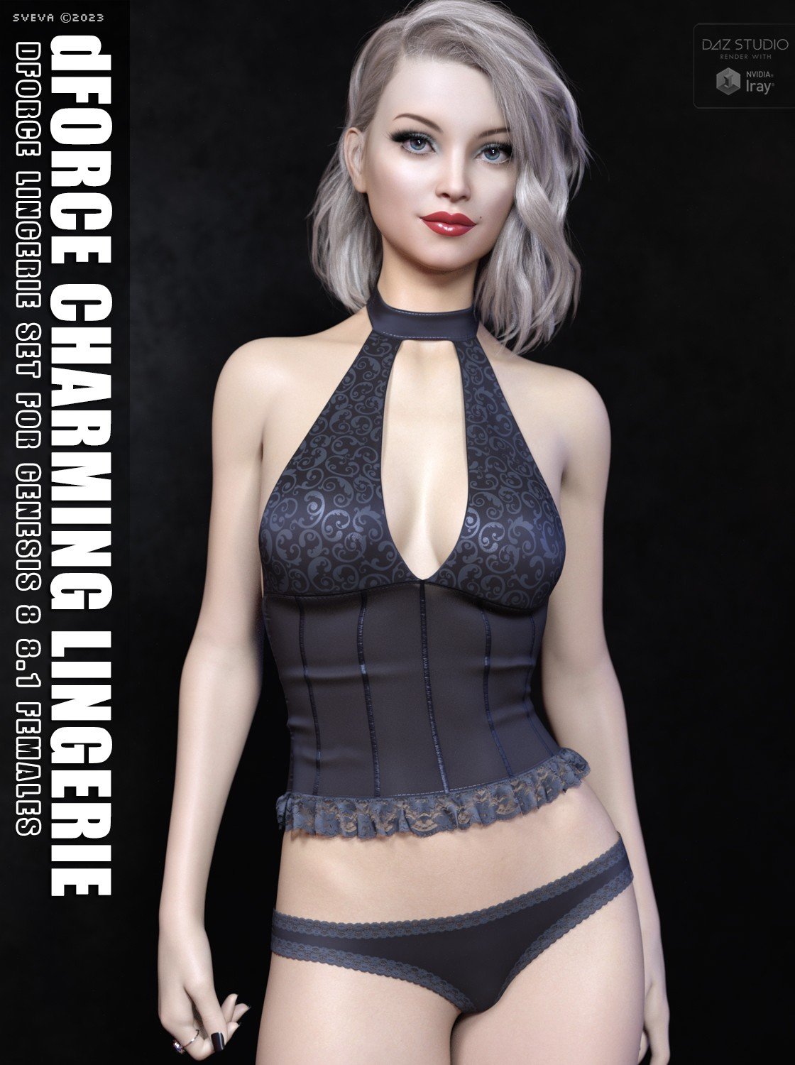 Dforce Charming Lingerie G G F Daz D