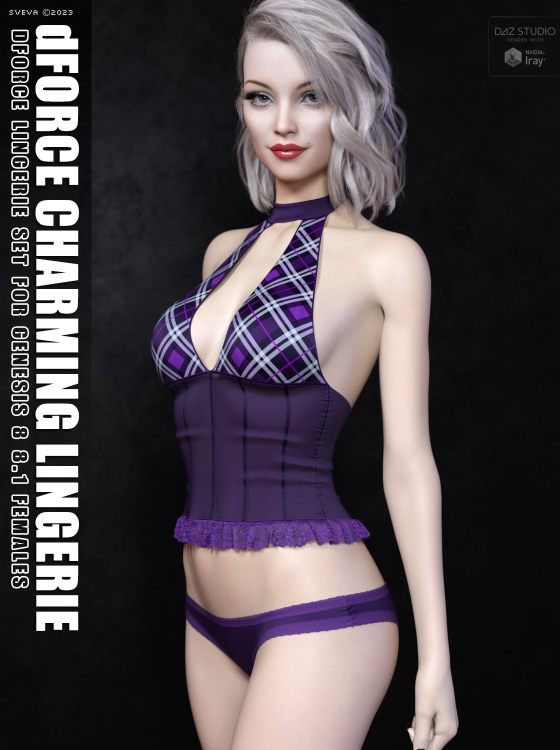 Dforce Charming Lingerie G G F Daz D