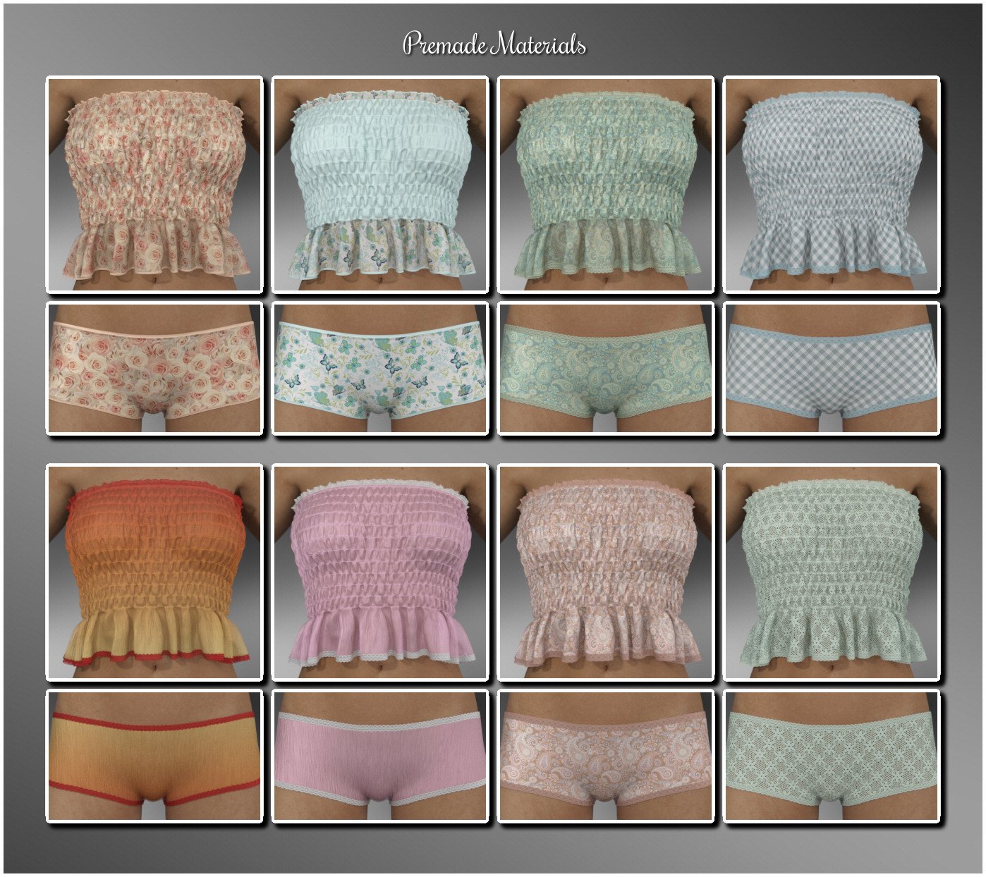 Dforce Reverie Lingerie For G Fs Daz D