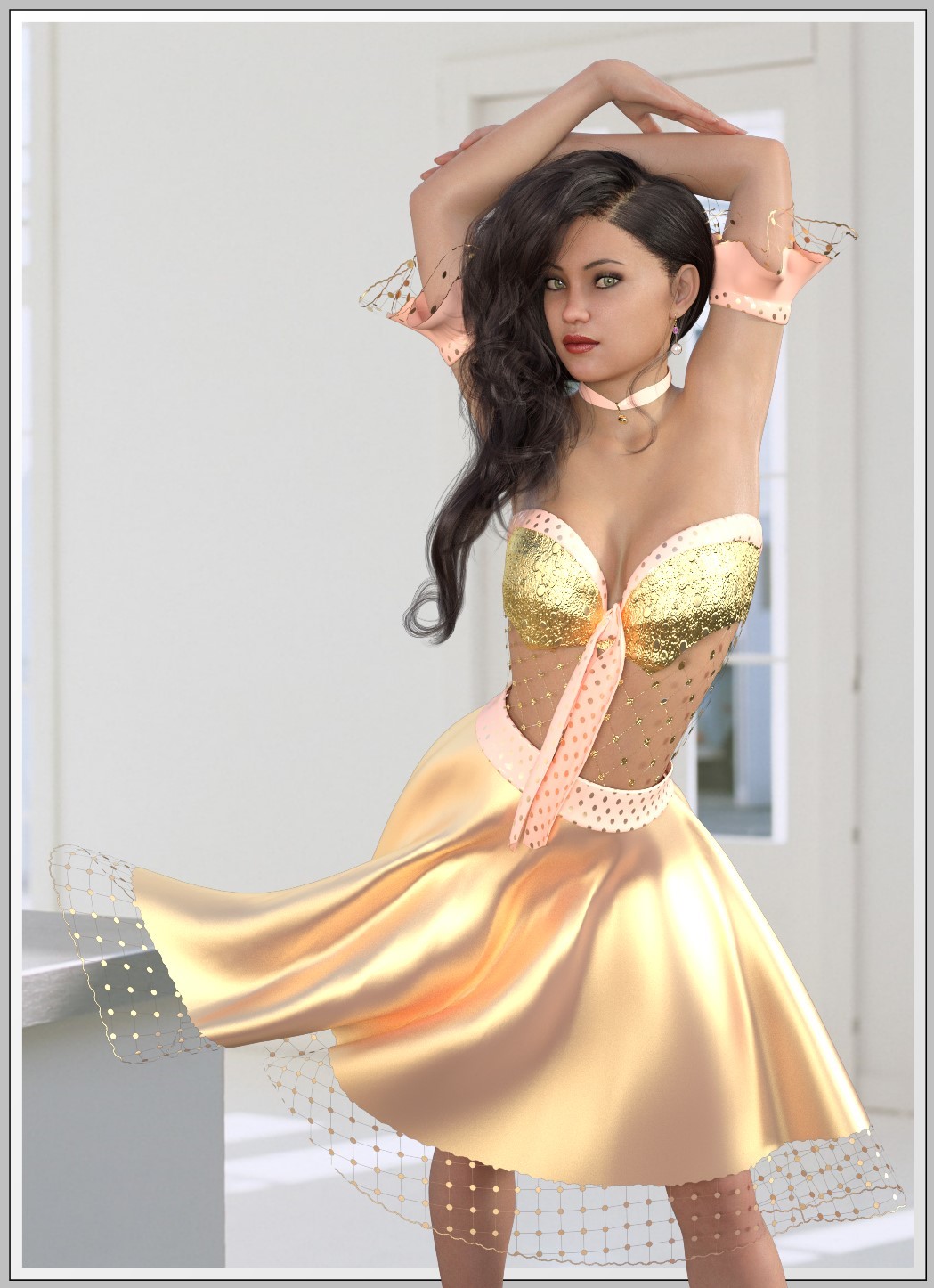 In Love Keira Outfit Daz 3D