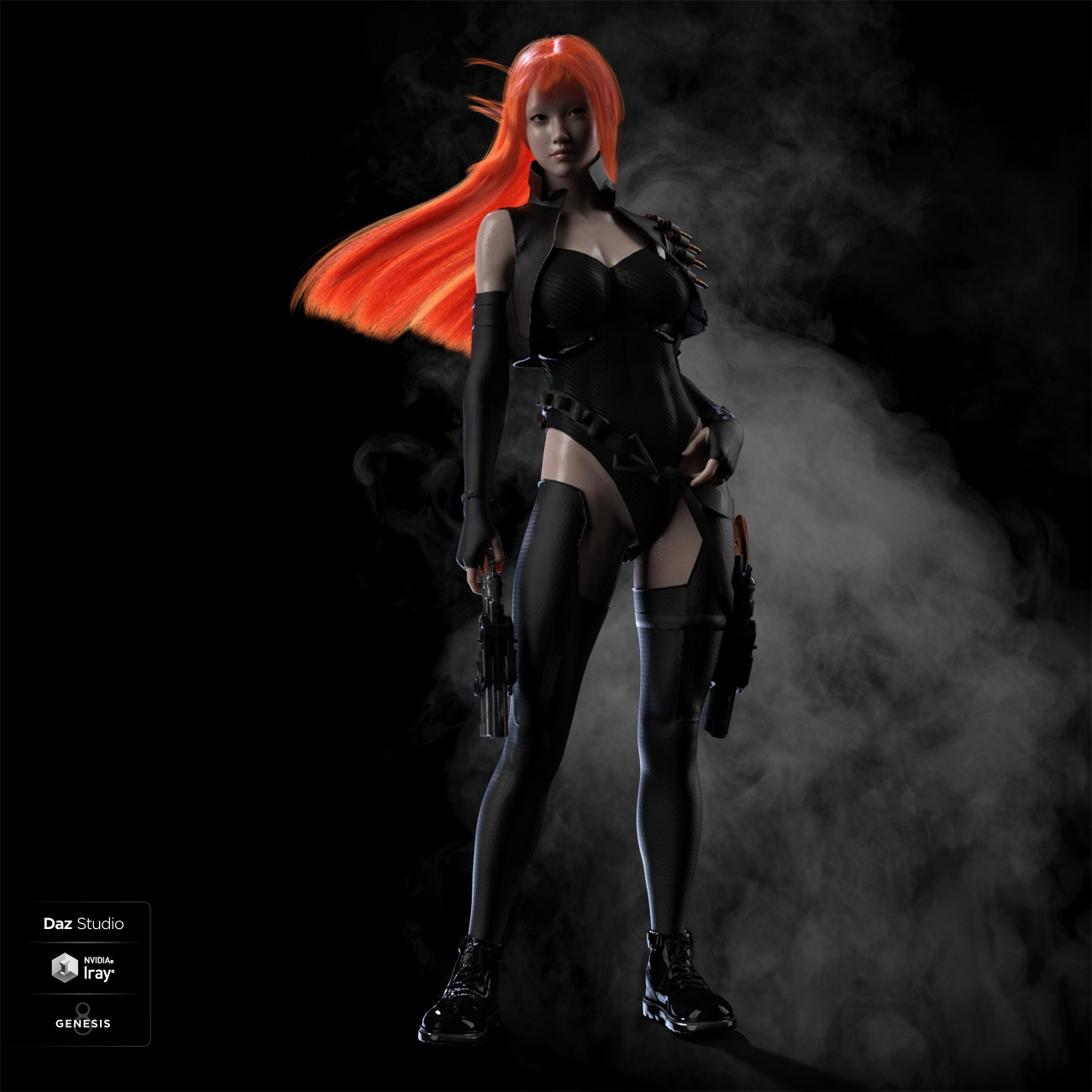 Bounty Hunter For GF8 Daz 3D