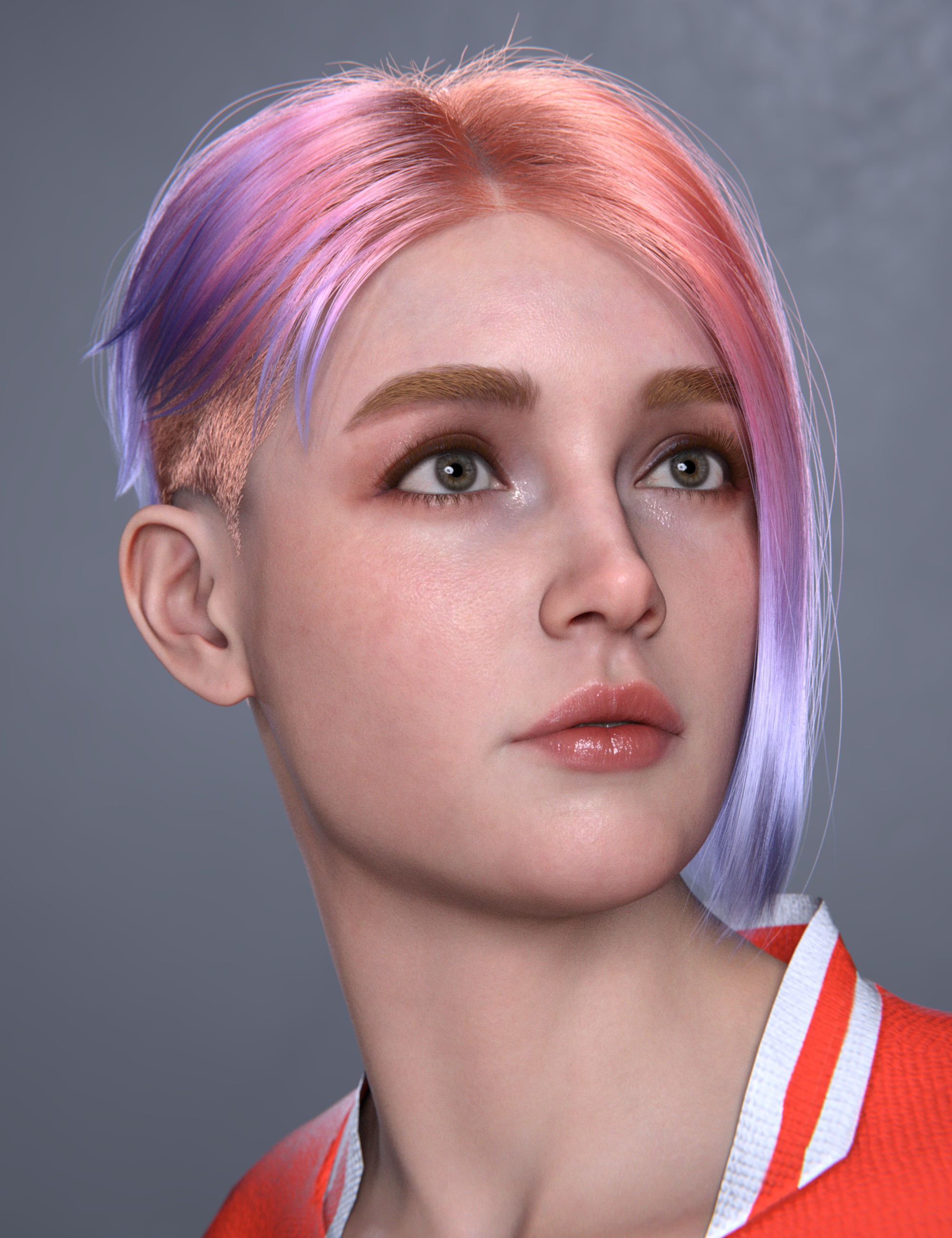 Dforce Ak Cyber Hair For Genesis And Female Daz D