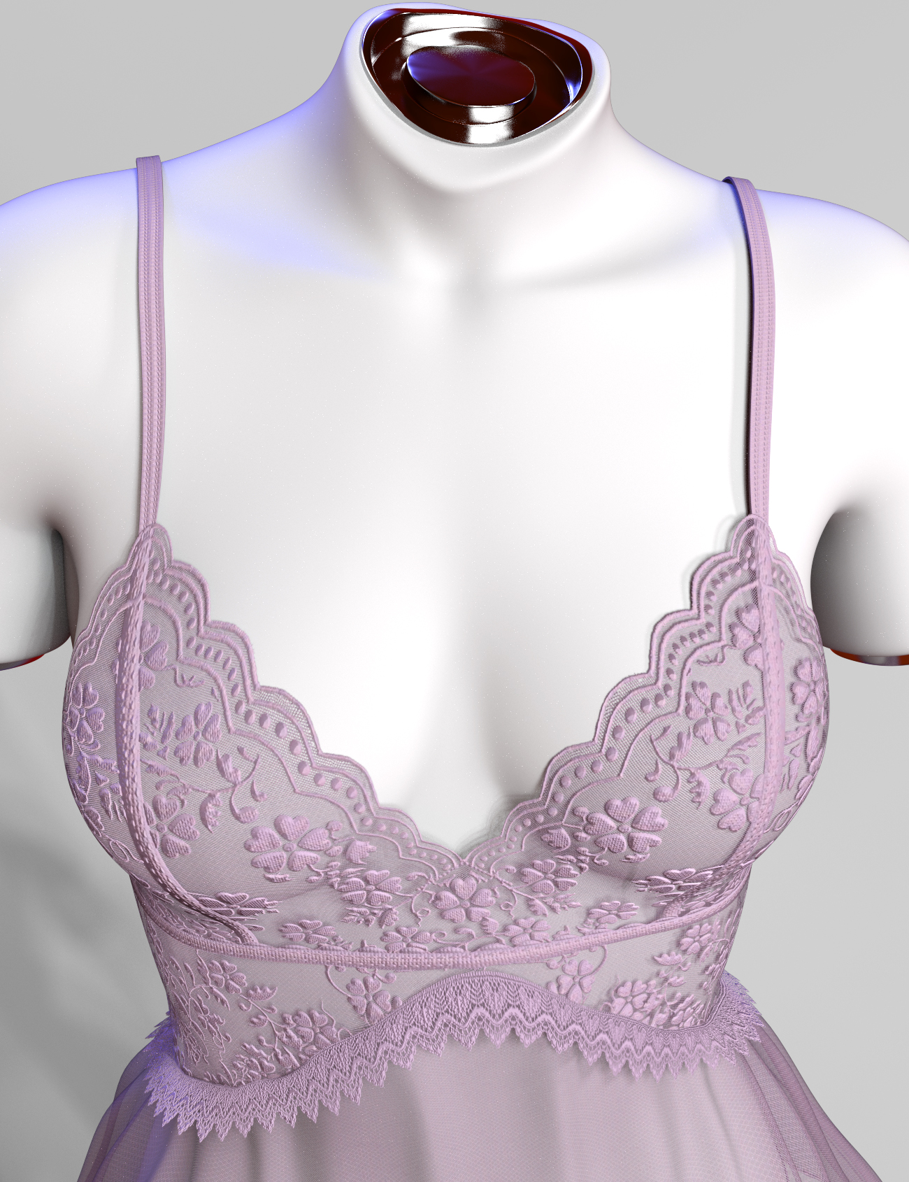 DForce X Fashion Dream Lace Babydoll For Genesis 9 Daz 3D