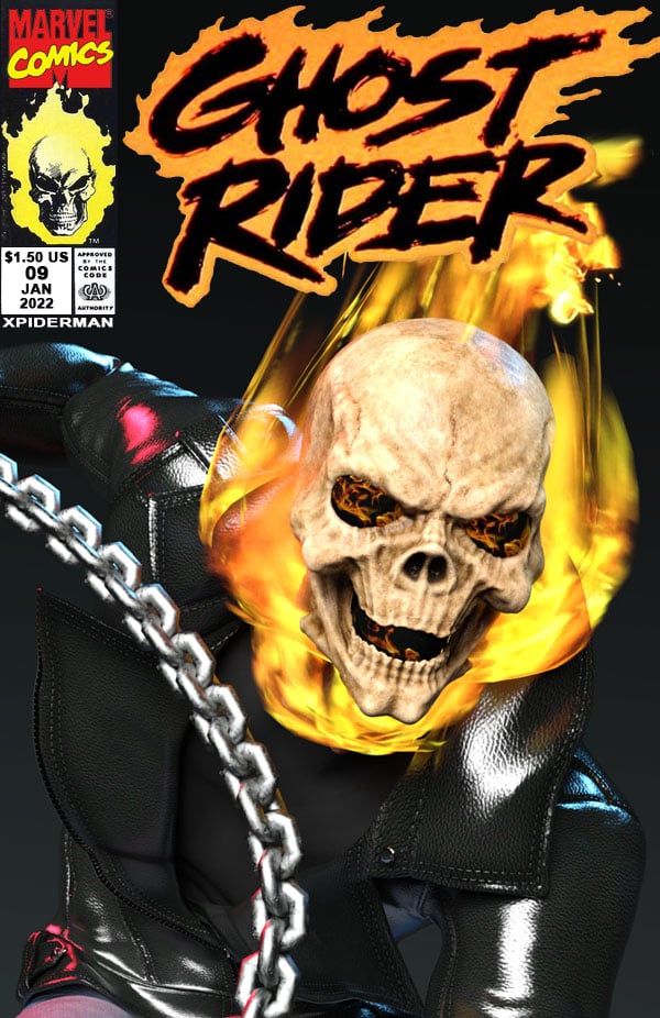 Ghost Rider by Xpiderman