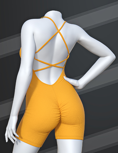 dForce SU Fitness Suit for Genesis 9, 8.1, and 8 Female | Daz 3D