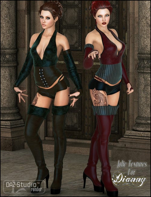 Jolie Textures for Dianny by: Val3dart, 3D Models by Daz 3D
