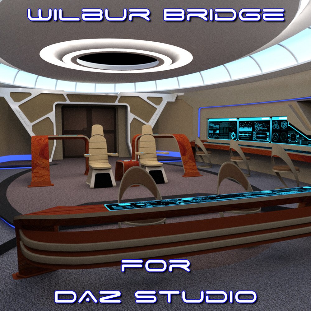 Wilbur Bridge for DAZ Studio by: VanishingPoint, 3D Models by Daz 3D