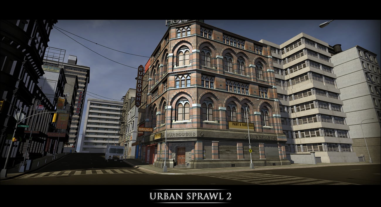 Urban Sprawl 2 The Big City Urban Sprawl 2 The Big City by: Stonemason, 3D Models by Daz 3D