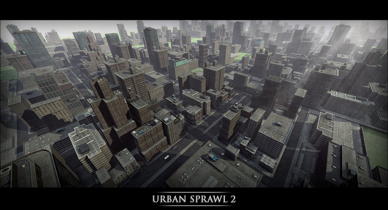 Urban Sprawl 2 The Big City Urban Sprawl 2 The Big City by: Stonemason, 3D Models by Daz 3D