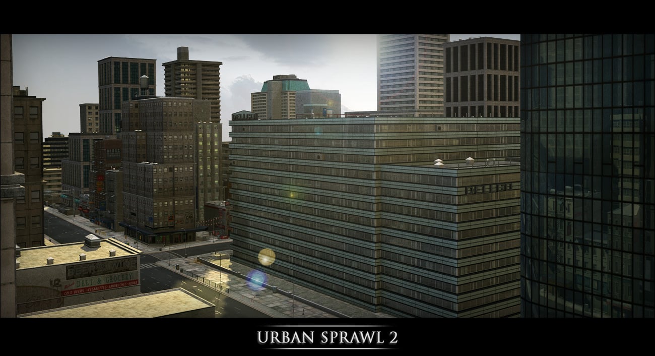 Urban Sprawl 2 The Big City Urban Sprawl 2 The Big City by: Stonemason, 3D Models by Daz 3D