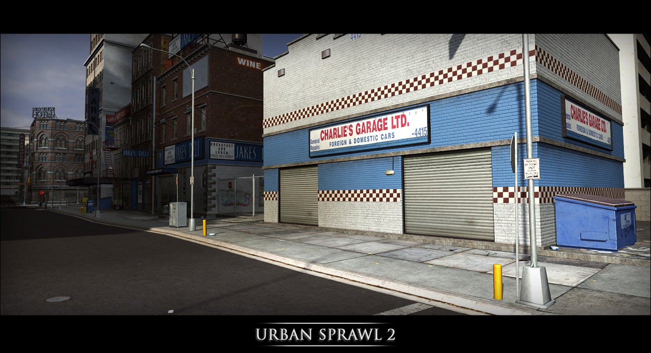 Urban Sprawl 2 The Big City by: Stonemason, 3D Models by Daz 3D