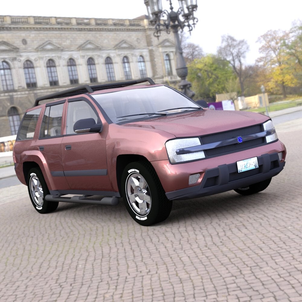 Trailfinder SUV or DAZ Studio by: VanishingPoint, 3D Models by Daz 3D