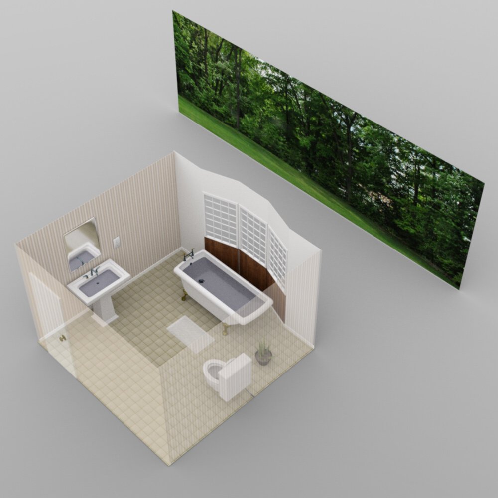 Comfortable Bathroom - for DAZ Studio by: VanishingPoint, 3D Models by Daz 3D