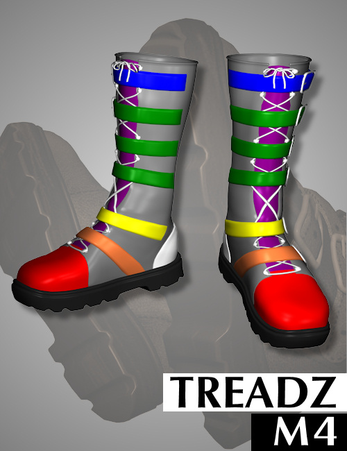TreadZ for M4 by: the3dwizard, 3D Models by Daz 3D