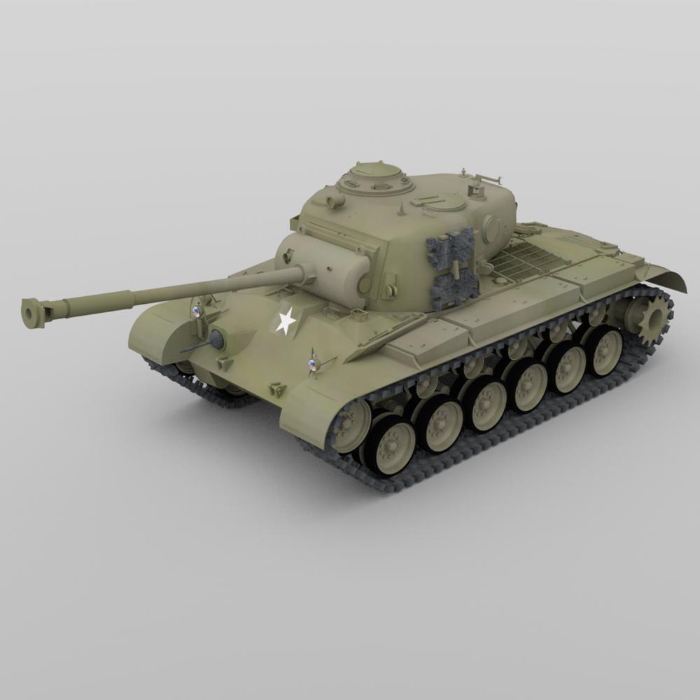 Pershing M26 Tank for DAZ Studio | Daz 3D