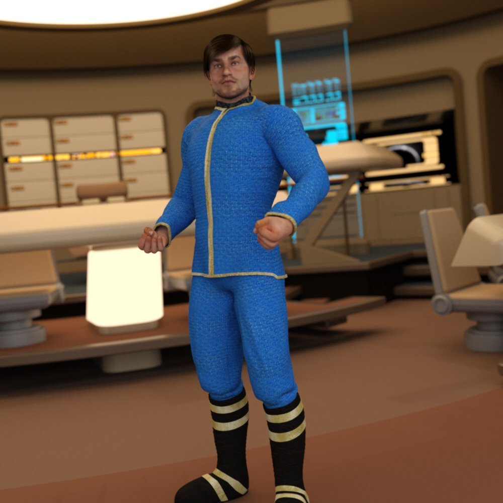 Galactic Oligarch M4 for DAZ Studio by: VanishingPoint, 3D Models by Daz 3D