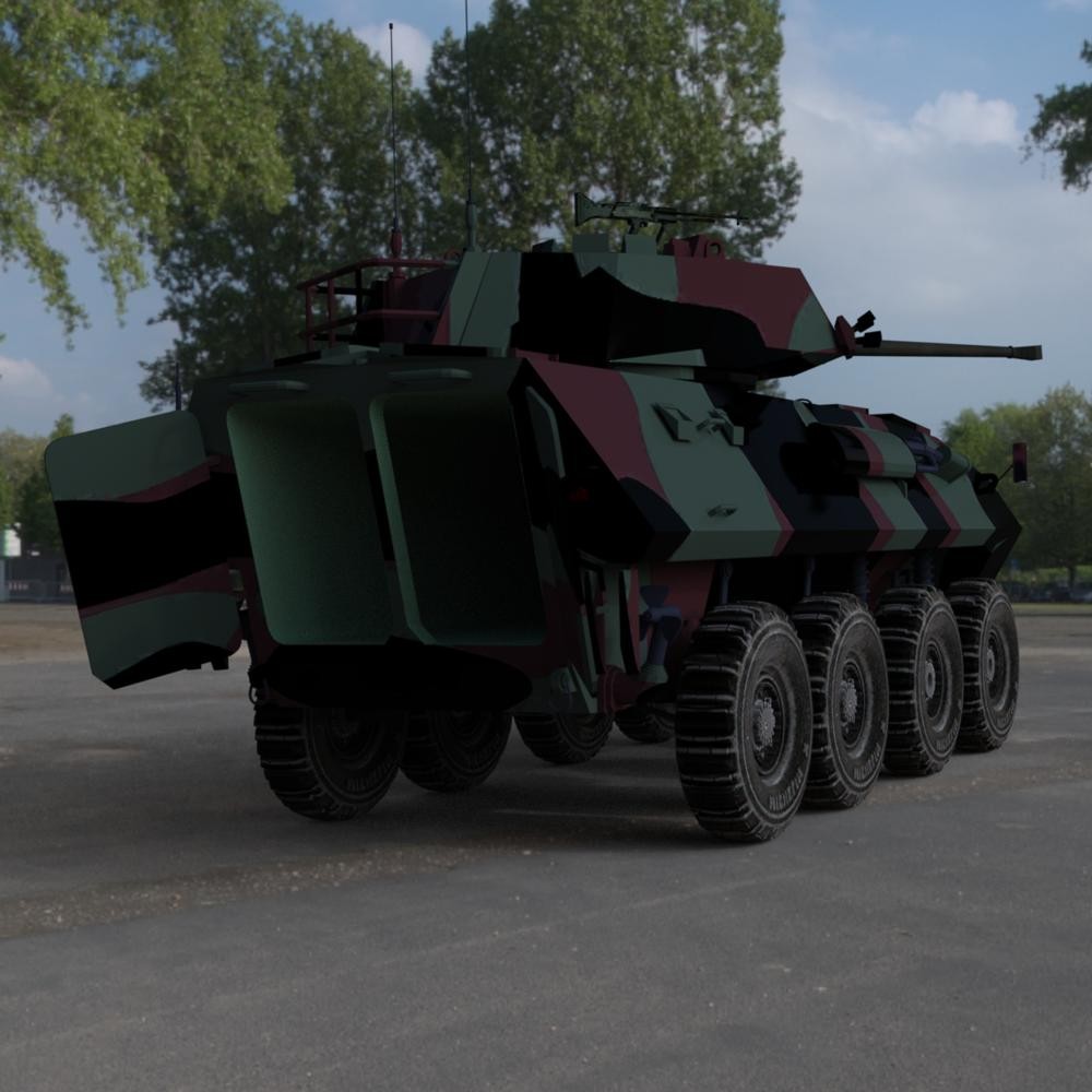 LAV 25 Piranha for DAZ Studio | Daz 3D