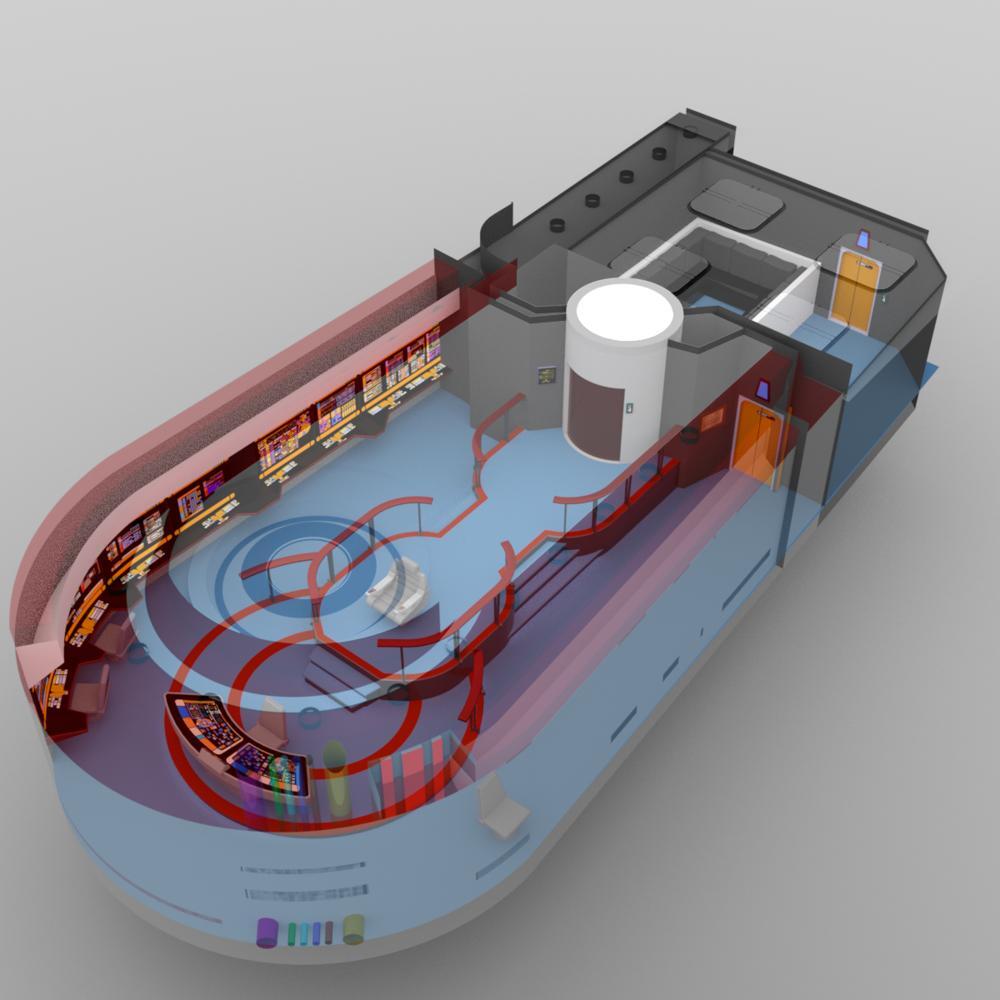 Hornet Bridge for DAZ Studio by: VanishingPoint, 3D Models by Daz 3D