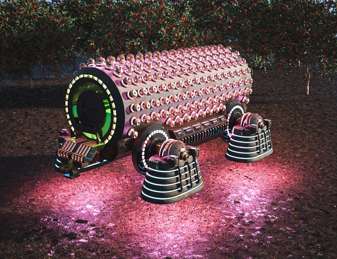 Sci-Fi Hover Sprayer Prop Set