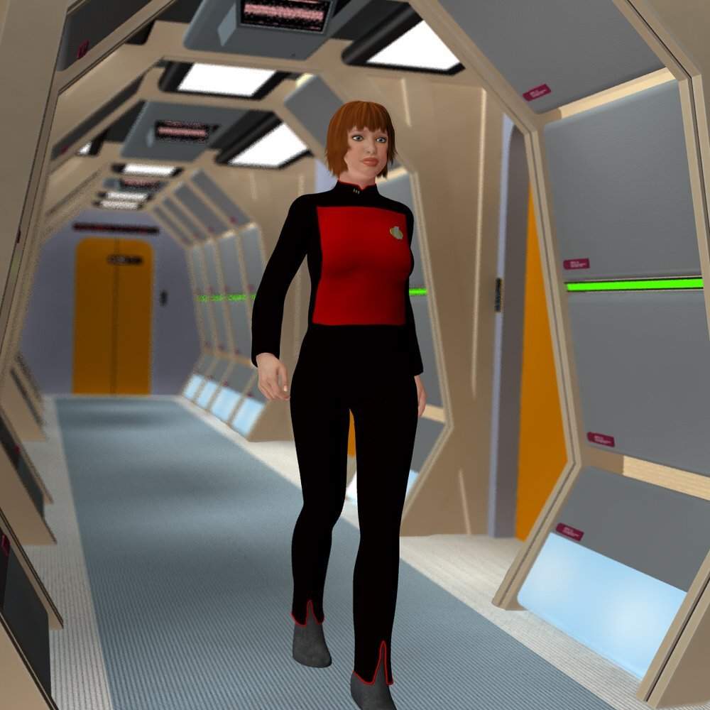 Futuristic Hallways for Poser by: VanishingPoint, 3D Models by Daz 3D